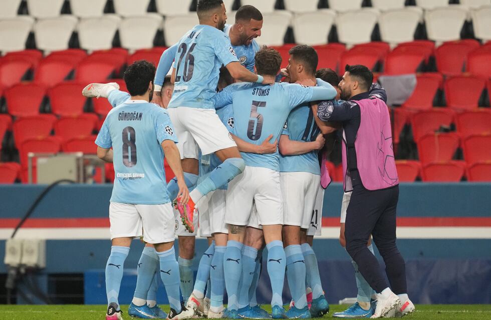 Champions League: Manchester City se le dio vuelta 2-1 al PSG en París