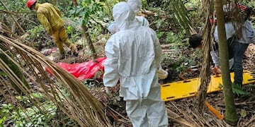 Hallan sin vida a un pescador desaparecido en Andresito y detuvieron a su hermano.