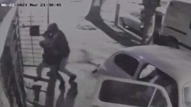 Violento asalto en La Plata, registrado en video