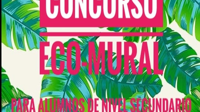 Concurso ECO-Murales para las escuelas secundarias de Tres Arroyos