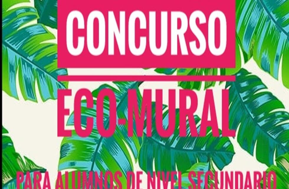 Concurso ECO-Murales: la fecha de entrega es el viernes 24 de septiembre