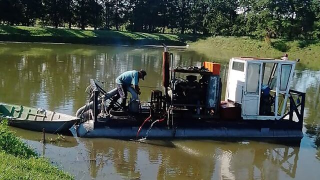 Lagunas de tratamiento de efluentes cloacales