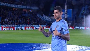 El Cuti Romero, campeón del mundo y de Belgrano.