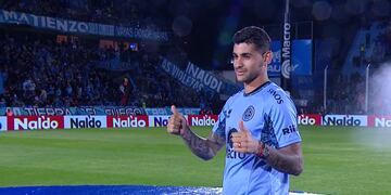 El Cuti Romero, campeón del mundo y de Belgrano.