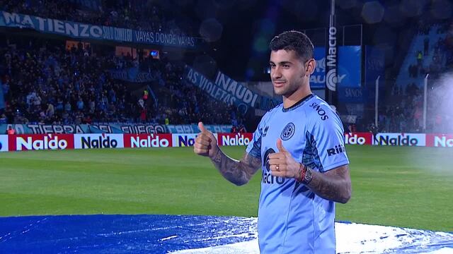 El Cuti Romero, campeón del mundo y de Belgrano.