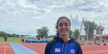 La gran promesa fueguina estará en los Juegos ODESUR de la Juventud 2022.