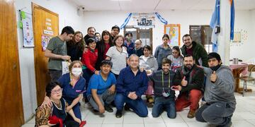 Maciel visitó la Fundación Kau-Yak