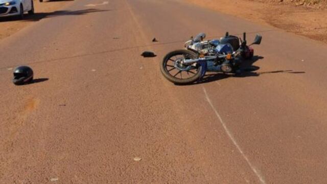 Una mujer lesionada tras accidente vial en Oberá.