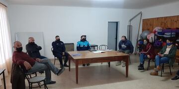 Reunión en Copetonas por la seguridad