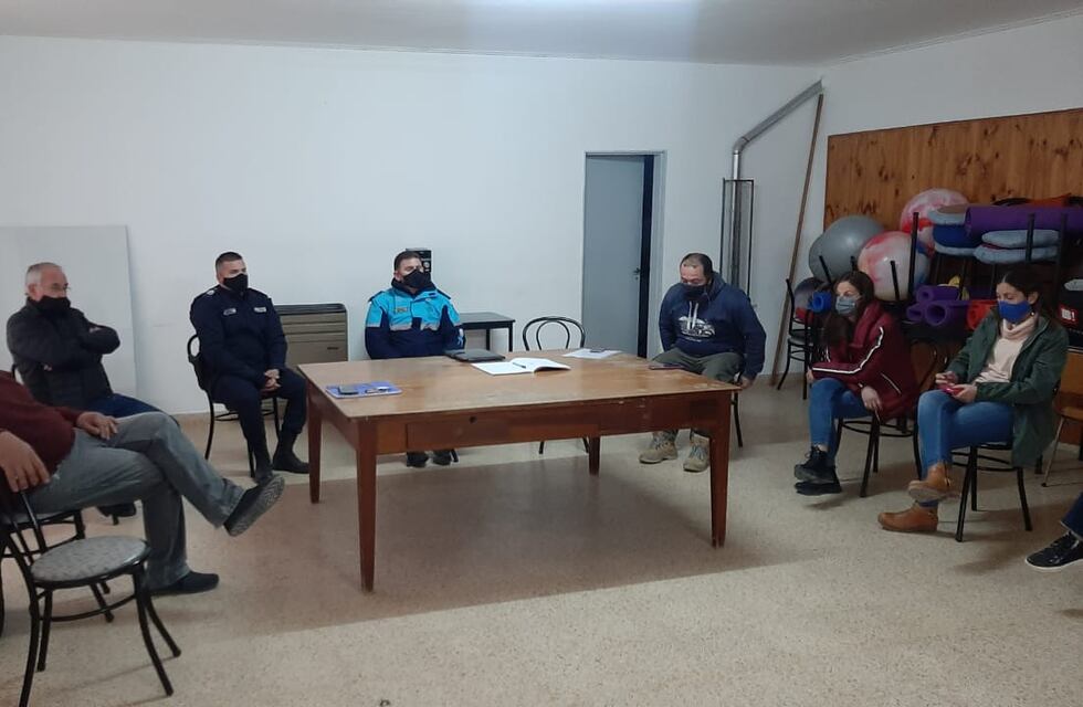 Reunión en Copetonas por la seguridad