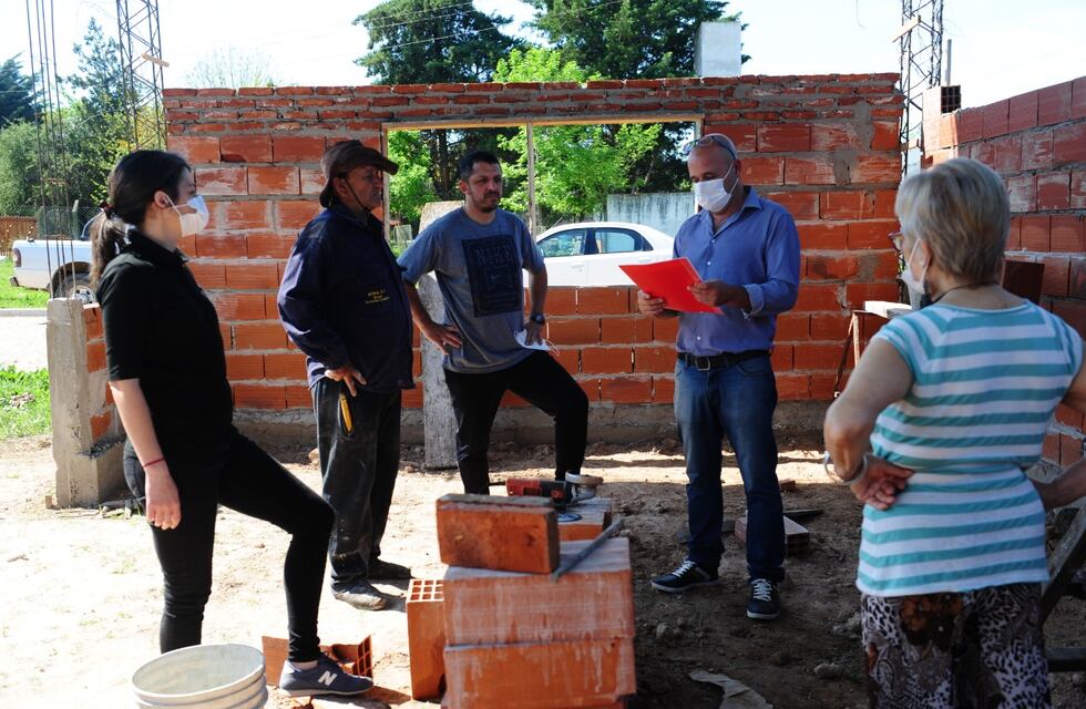 Avanza la construcción del Centro de Jubilados “Nueva Esperanza”