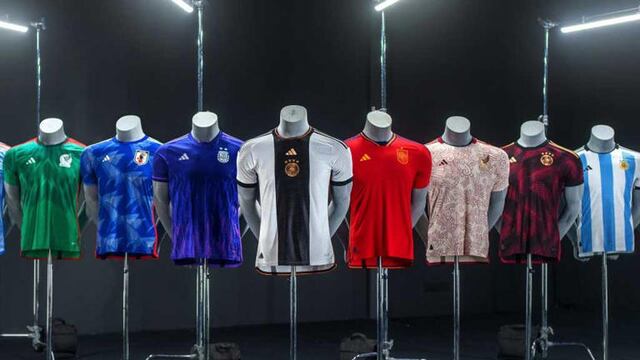 Cuáles son las camisetas más valiosas del Mundial de Qatar.