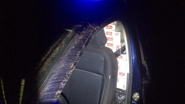 Secuestran cigarrillos de contrabando en San Vicente.