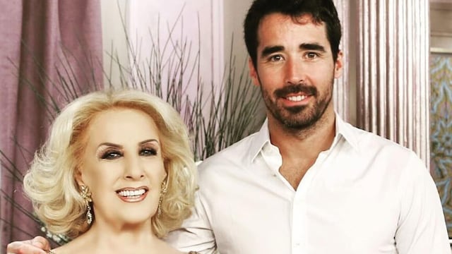 Nacho Viale y Mirtha Legrand (Archivo)
