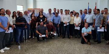 Asamblea general ordinaria de la Asociación Regional para el Desarrollo del Departamento Castellanos con el flamante intendente de Rafaela, Leonardo Viotti