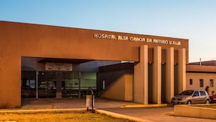 El hombre trasladó a la mujer al Hospital Illia de Alta Gracia.