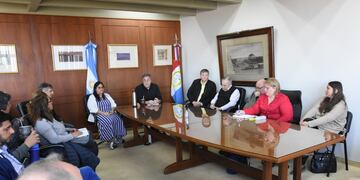 El Intendente se reunió con representantes de iglesias e instituciones sociales