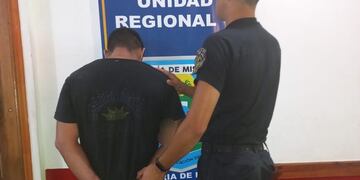 Puerto Iguazú: atacó a su pareja a golpes y terminó detenido.