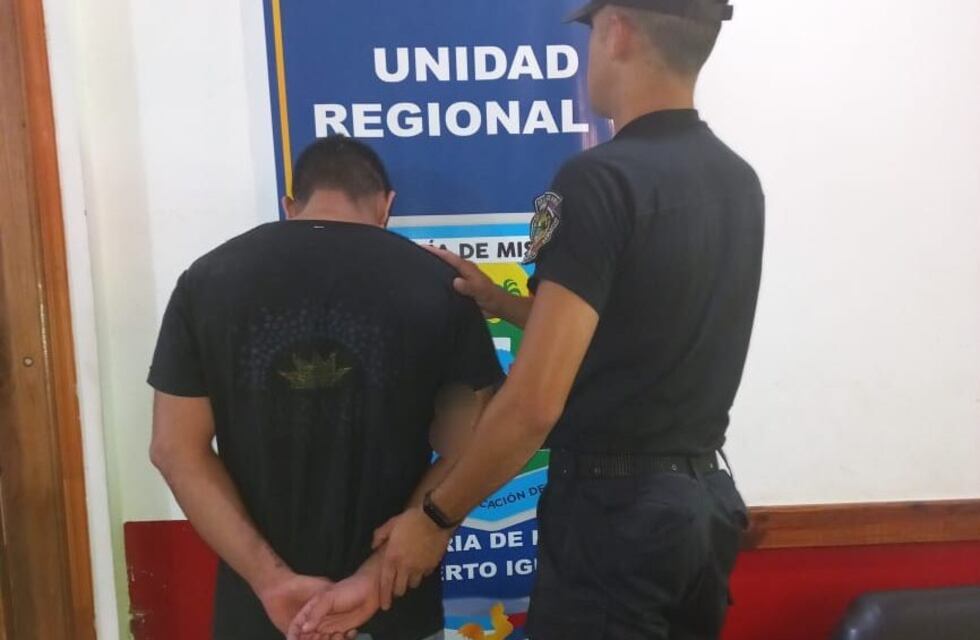 Puerto Iguazú: atacó a su pareja a golpes y terminó detenido