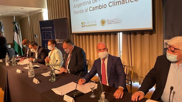 Soldini participó de la 3° Asamblea Nacional de Intendentes en Bariloche (Twitter RAMCC)