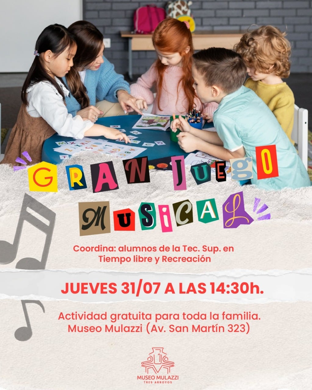 Gran Juego Musical en el Museo Mulazzi