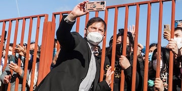 Elecciones en Chile 2021: Gabriel Boric se impone contra José Antonio Kast. (AP Photo/Andres Poblete)