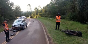 Fatal accidente de tránsito en Alba Pose se cobra la vida de un motociclista.