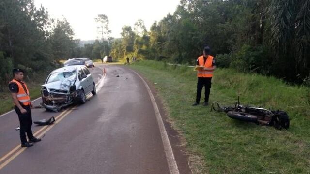 Fatal accidente de tránsito en Alba Pose se cobra la vida de un motociclista.