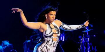 Nathy Peluso estuvo en Coachella 2022.