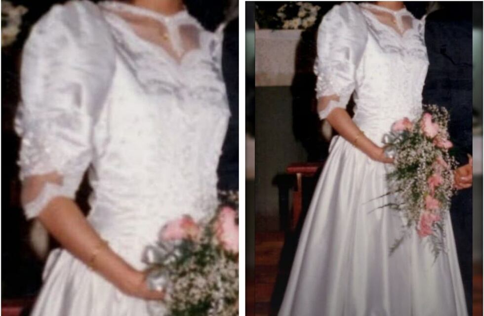 Una mendocina busca su vestido de novia que vendió para que pueda usarlo su hija en su casamiento