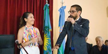 Rodrigo Aristimuño ya es el intendente de Coronel Rosales