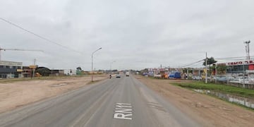 Lugar donde habrían encontrado al hombre muerto.