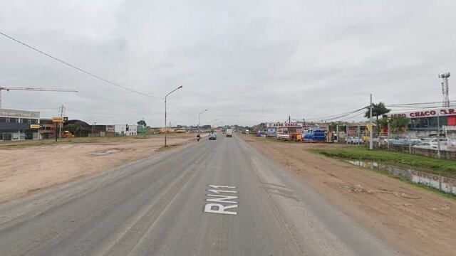 Lugar donde habrían encontrado al hombre muerto.