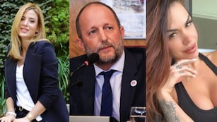 Cirio, Insaurralde y Sofía Clerici. Foto: Gentileza