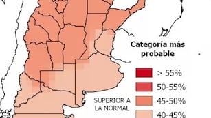 Cómo será el clima en Córdoba, en los próximos tres meses.