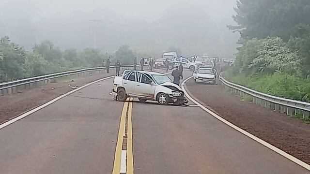 Bernardo de Irigoyen: un joven murió en un choque sobre la ruta Nacional 14