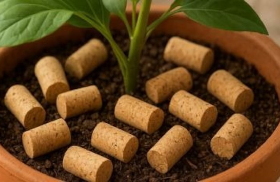 Para qué sirve clavar corchos en el jardín y por qué lo recomiendan: la tendencia con las plantas