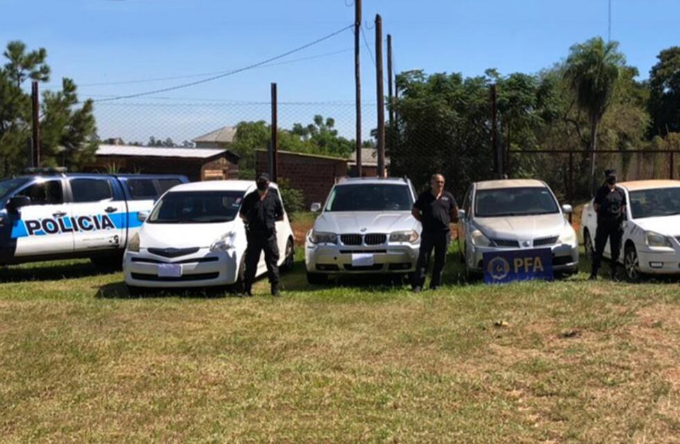 Vehículos de alta gama fueron secuestrados en Posadas