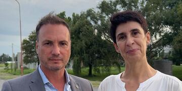 Lisandro Enrico y Andrea Ochat