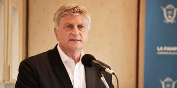 Sergio Ziliotto, gobernador de La Pampa (Vía Santa Rosa)