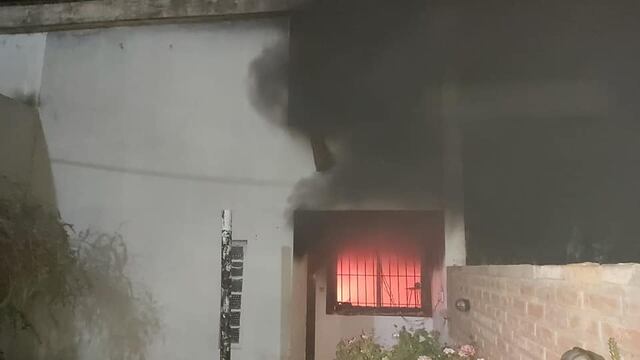 Pérdidas de materiales en un incendio. No hubo lesionados.
