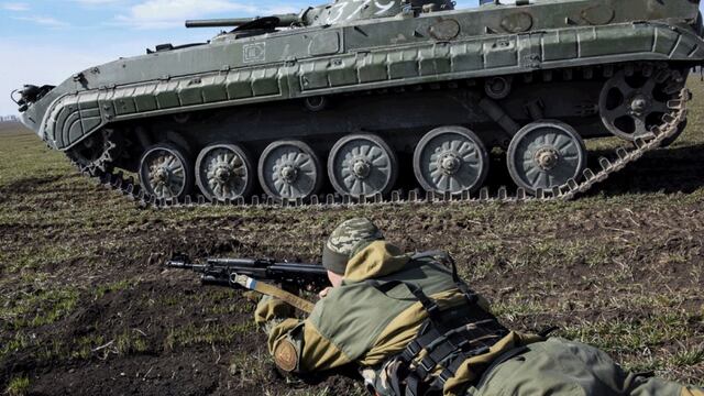 El conflicto entre Rusia y Ucrania ya lleva más de una semana de haberse iniciado. Foto: AP.