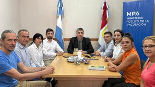 Tercera reunión entre el Fiscal Regional Carlos Vottero y los concejales de Rafaela