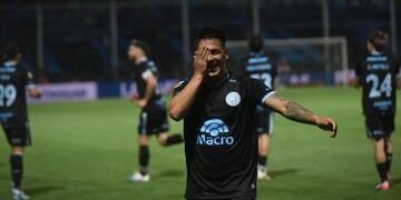 A lo Belgrano. El "Uvita", un Pirata más para lo que viene, el clásico contra Talleres (Facundo Luque / La Voz).