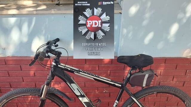 Recuperaron una bicicleta robada