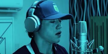 Paulo Londra en la music session 23. (Captura de Youtube)