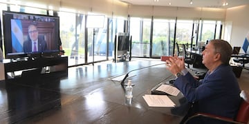 Schiaretti mantuvo una reunión de trabajo con el embajador de Estados Unidos en Argentina (Prensa Gobierno)