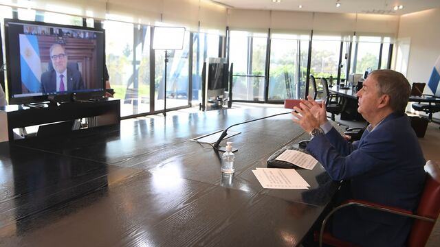 Schiaretti mantuvo una reunión de trabajo con el embajador de Estados Unidos en Argentina (Prensa Gobierno)