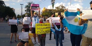 Pidieron en la ciudad de Formosa por el levantamiento del bloqueo de Clorinda