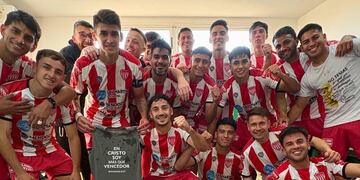 Valentín Mancini, futbolista de Arroyito, San Martín de Mendoza